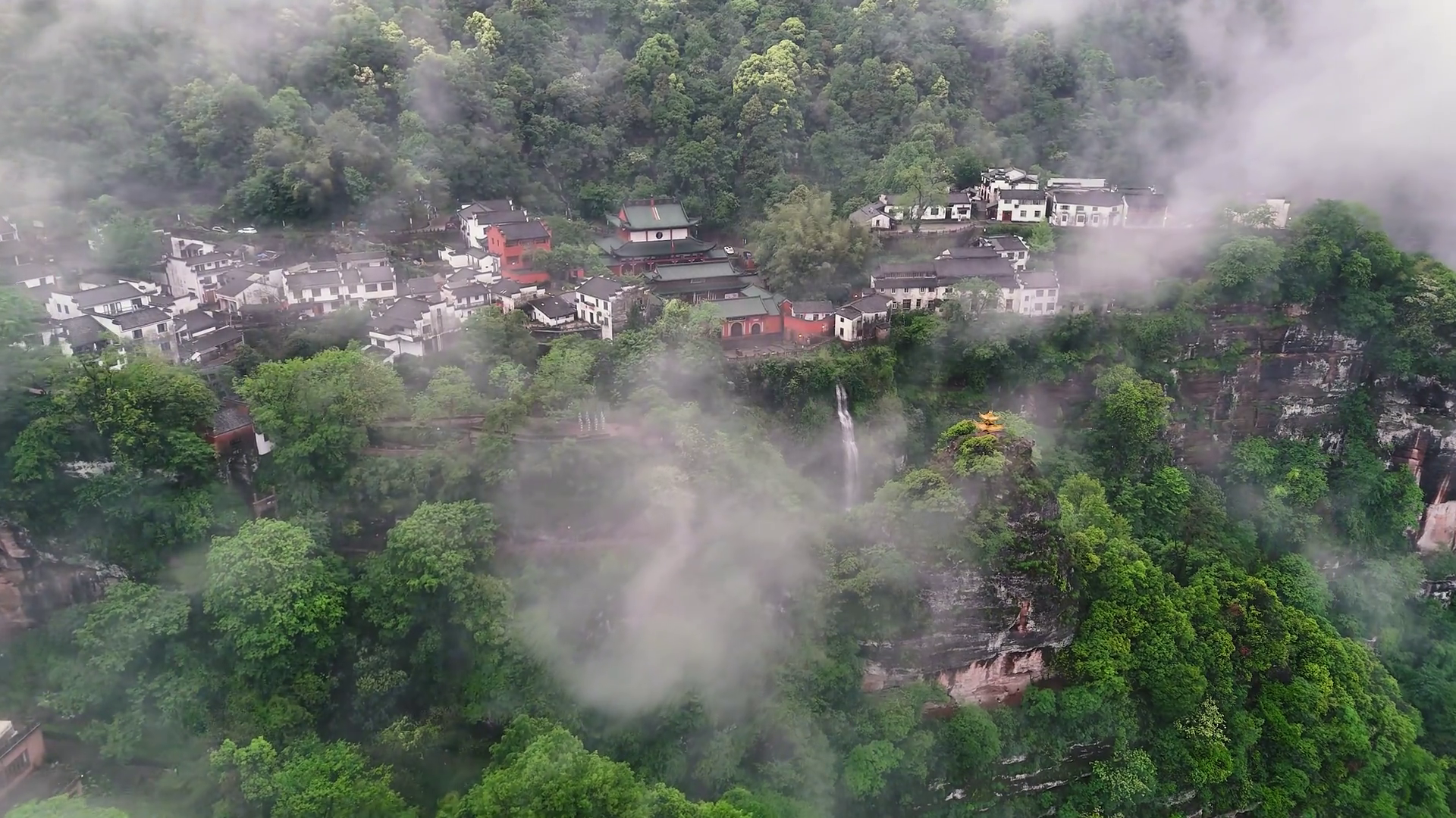 齐云山丹霞地貌与山岳风光